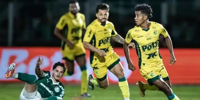 Mirassol vs Palmeiras: Gol de Mirassol en la victoria 2-1 contra Palmeiras en el Allianz Parque