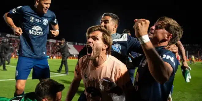 Independiente Rivadavia campeón Copa Argentina 2025 celebrando el título